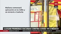Proxima semana llegará a México más de 50 mil dosis de vacunas contra Covid-19