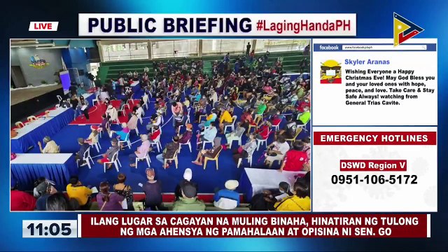 Ilang lugar sa Cagayan na muling binaha, hinatiran ng tulong ng mga ahensya ng pamahalaan at opisina ni Sen. Go