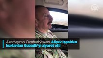 Azerbaycan Cumhurbaşkanı Aliyev işgalden kurtarılan Gubadlı'yı ziyaret etti