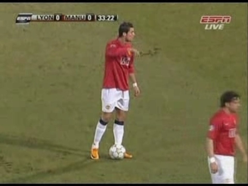 Cristiano Ronaldo Gegen Lyon (Chamions League)