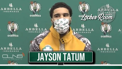 Jayson Tatum Hits Game Winning 3 Pointer Against Bucks _ Postgame Interview