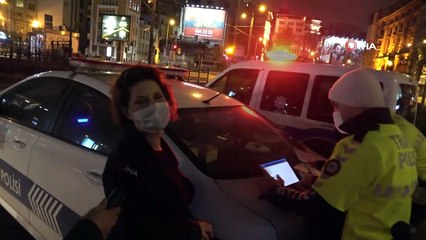 Kısıtlamada sokağa çıkan kadından ilginç savunma: 'Uyumuş kalmışım'