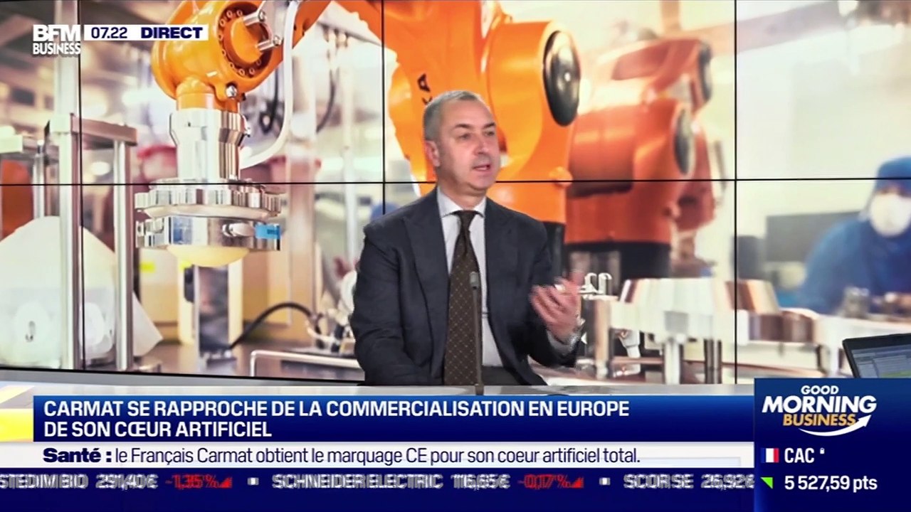 Stéphane Piat (Carmat) : Carmat obtient le marquage "CE" pour son cœur artificiel - 24/12
