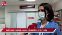 Corona virüsü yenen hemşire Ev ziyaretlerimizi sağlıklı günler için erteleyelim