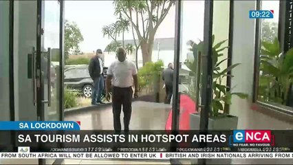 SA tourism asissts in hotspot areas