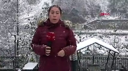 Rize'de kar yağışı etkili oldu; 89 köy yolu kapandı