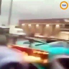Il se crashe en Ford Fiesta dans une Lamborghini Aventador avant de prendre la fuite !