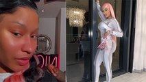 Nicki Minaj Shows Off Her Makeup-Free Look & Wavy Hair Ahead Of Her Son’s 1St Christmas