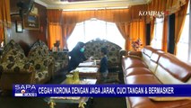 Cara Ibu Polwan Cegah Corona dengan Menerapkan 3M