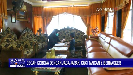 Cara Ibu Polwan Cegah Corona dengan Menerapkan 3M