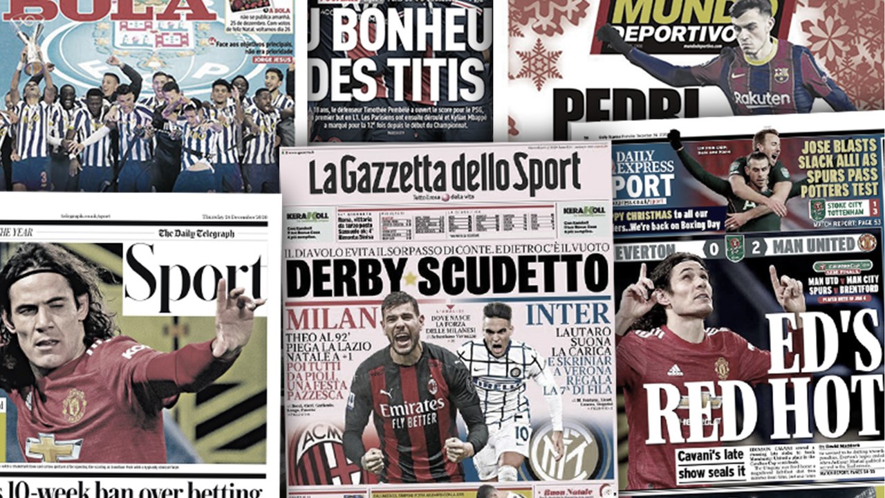 Edinson Cavani devient le héros de Manchester United, l'Italie s'enflamme pour Theo Hernandez et l'AC Milan