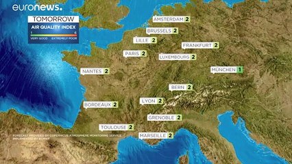 Air quality tomorrow 24/12/2020