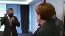 Fenerbahçe Başkanı Ali Koç, İyi Parti lideri Meral Akşener'i ziyaret etti