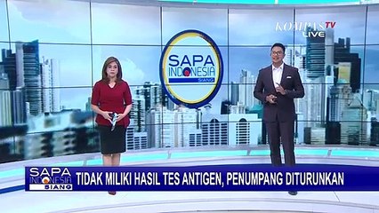 Tak Punya Hasil Tes Antigen, Penumpang Bus Diminta Turun