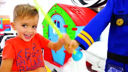 Vlad learns mommy good habits