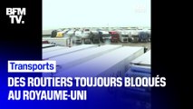 Royaume-Uni: malgré la réouverture des frontières, des centaines de camions toujours sont toujours bloqués