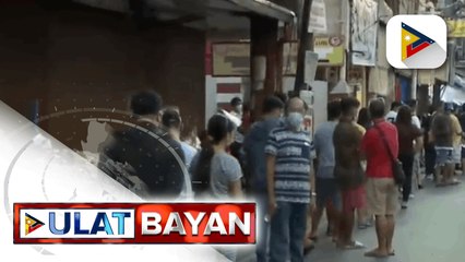 Tindahan ng hamon sa Maynila, pinilahan ng daan-daang mamimili