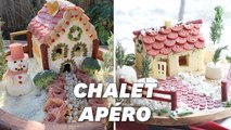 Pour Noël, ils ont transformé la maison pain d'épice en chalet charcuterie