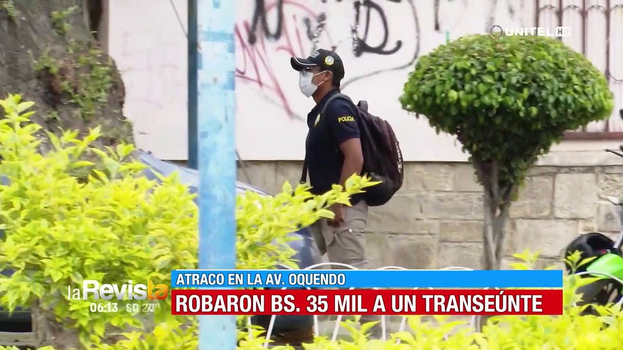 Sujetos armados roban Bs. 35 mil a un transeúnte y hieren de bala a dos personas