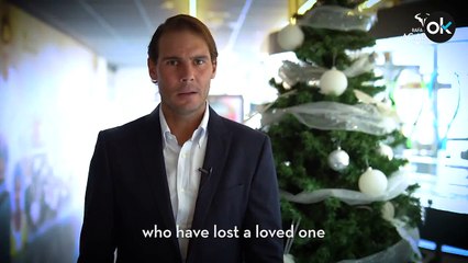 El emotivo mensaje de Nadal por Navidad