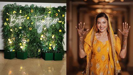 Gauahar Khan की Mehndi Ceremony का आलीशान VENUE WATCH VIDEO | FilmiBeat
