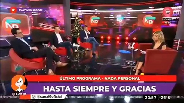 Una presentadora de televisión argentina, atacada por ser políticamente incorrecta y acusada de negacionista, se despide de su programa con unas valientes palabras; esto no se lo verás hacer a nadie en España