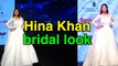 Hina Khan walks the ramp for Bombay Times Fashion Week