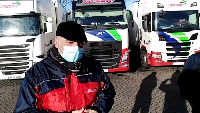 Transportistas españoles en Dover: Estamos abandonados y apenas nos queda comida