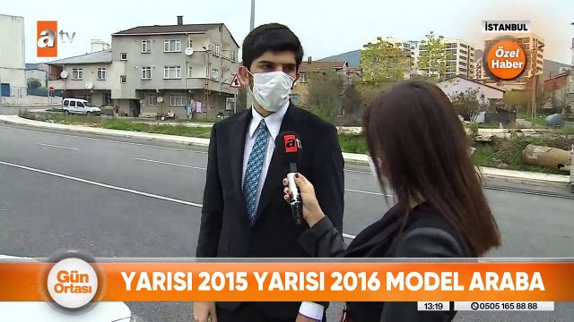 Yarısı 2015 yarısı 2016 model araba