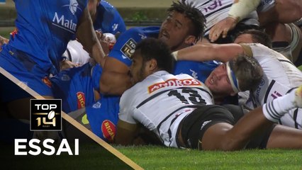 TOP 14 - Essai de Ryno Pieterse (CO) - Castres - Brive - J4 - Saison 2020/2021