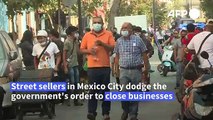 Mexico City street vendors fear they won't make ends meet over Christmas
