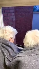 Singing along to carols