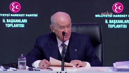 Bahçeli Akşener'e "evine dön" çağrısını yineledi
