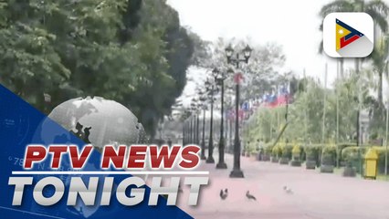 Rizal Park empty on Christmas Eve