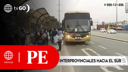Se reanudan los viajes interprovinciales hacia el sur | Primera Edición