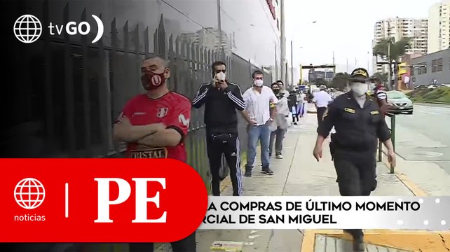 Larga colas para compras de último minuto en centros comerciales | Primera Edición