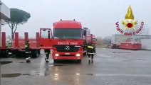Pisa - I Vigili del Fuoco inviano mezzi antincendio in Senegal (24.12.20)