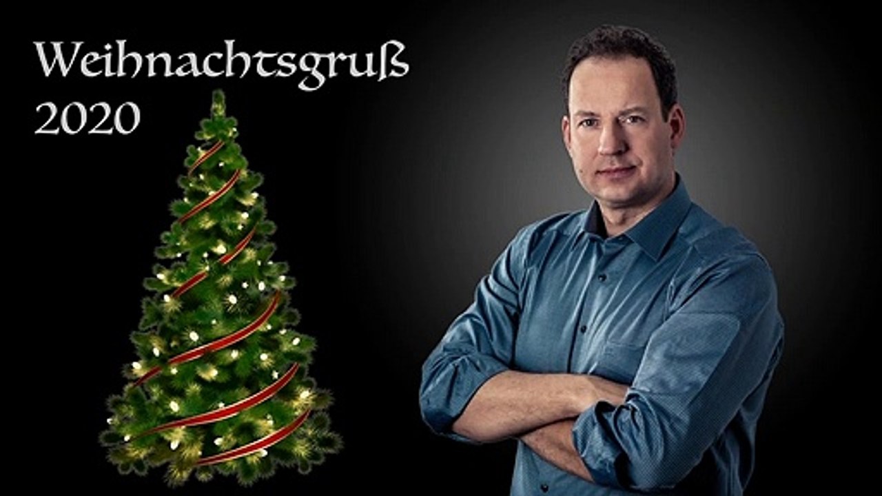 Tageskorrektur Weihnachtsgruss von Daniel