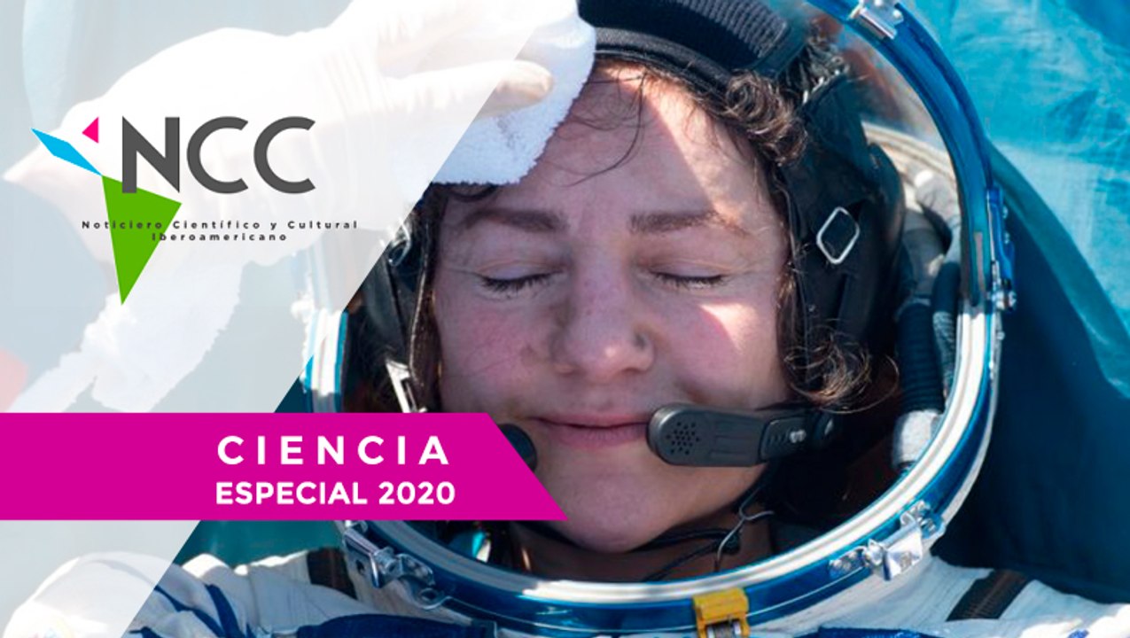Bien­ve­ni­da a casa. Ch­ris­ti­na Koch re­gre­sa a la Tie­rra tras pa­sar 328 días en el es­pa­cio