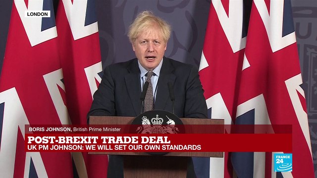 REPLAY: Post-Brexit trade agreement 'a good deal for the whole of Europe', UK's Johnson says