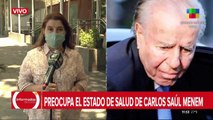 Preocupa el estado de salud de Carlos Saúl Menem