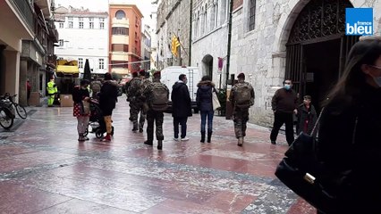 Les militaires patrouillent dans les Pyrénées-Orientales pendant les fêtes