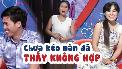 CHOÁNG VÁNG tốc độ HẸN HÒ NHANH NHƯ CHỚP của cặp đôi U30, chưa kéo màn THẤY KHÔNG HỢP và CÁI KẾT