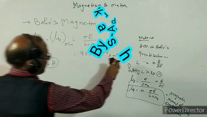 XII-  5.1, Physics, Magnetism & matter,  . BY- A. Prakash.