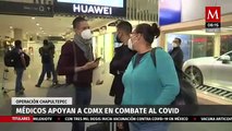 Operación Chapultepec, la solidaridad de los médicos con la CdMx ante covid-19