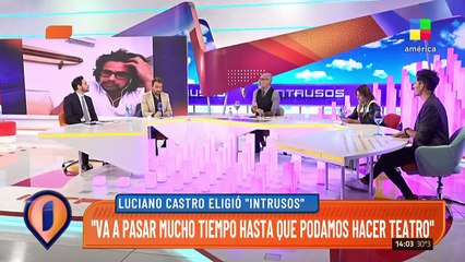 Luciano Castro: "Hay un montón de artistas que necesitan trabajar"
