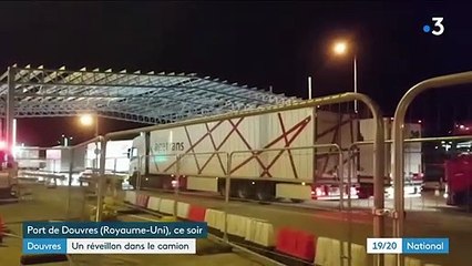 Douvres : certains chauffeurs routiers passeront Noël dans leur camion