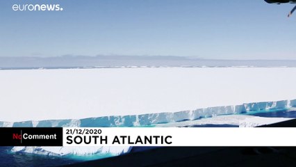 Огромный айсберг угрожает Южной Георгии