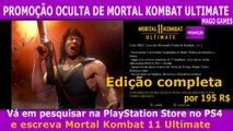 Mortal Kombat 11 Ultimate em Promoção oculta na PlayStation Store