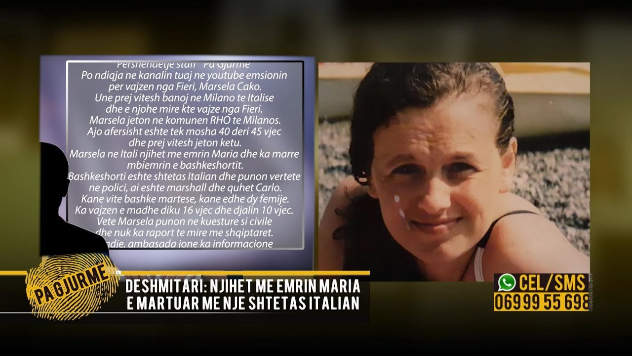 Kush e mban “peng” Marsela Cakon në Iatli?/”Pa Gjurmë” mëson emrin e ri të 41-vjecares